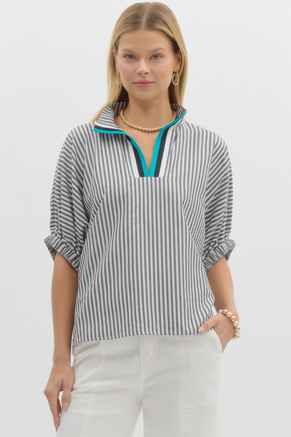 Summer Escape Striped Top