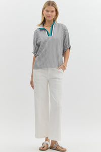 Summer Escape Striped Top