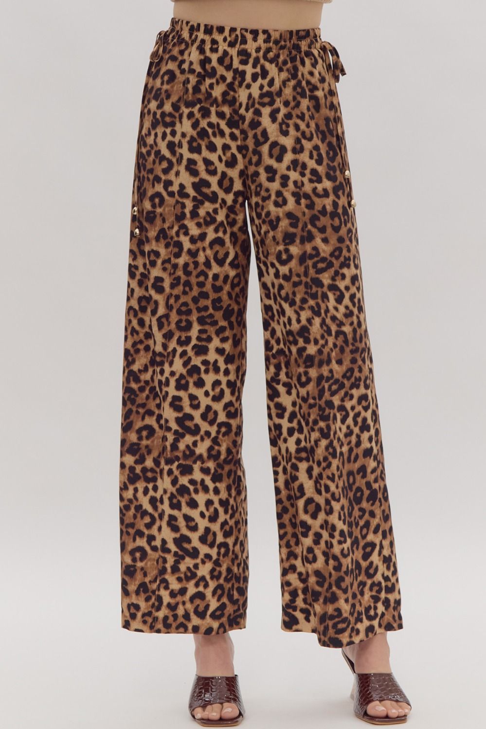 Party Animal Leopard Print Pants