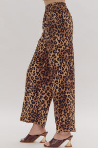 Party Animal Leopard Print Pants