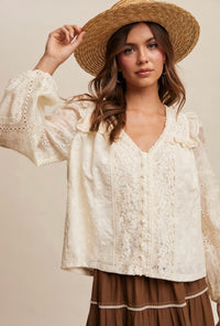 Romantically Involved Lace Top