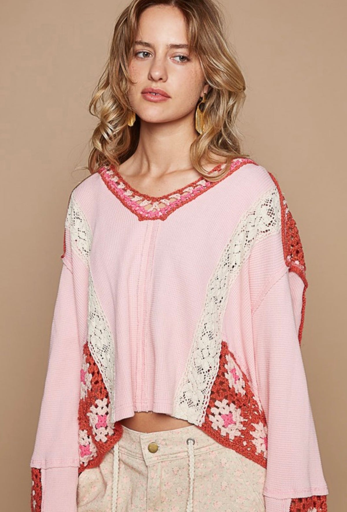 Rose All Day Crochet Top