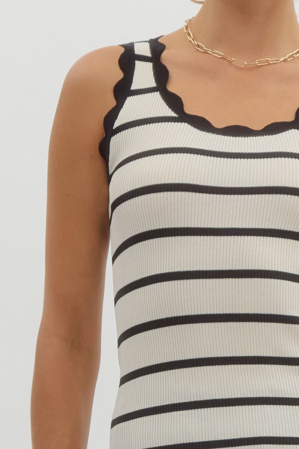 Pretty In Stripes Tank Top