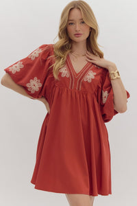 Frankie Embroidered Dress