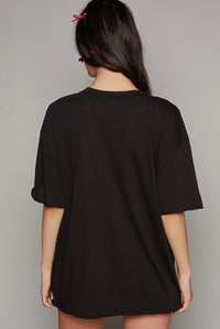 The Basics Black Tee