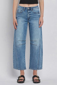 *Preorder* Vervet High Rise Barrel Leg Jeans